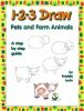 1-2-3_draw_pets_and_farm_animals