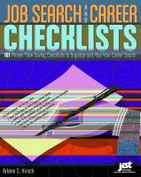 Job_search_and_career_checklists