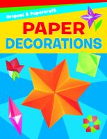 Paper decorations