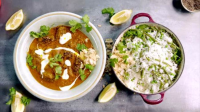 Beef_Kofta_Curry_and_Fluffy_Rice__Beans__and_Peas___Spring_Frittata__Tomato_Toasts__and_Watercress_and_Pea_Salad