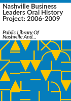 Nashville_Business_Leaders_Oral_History_Project