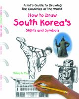 How to draw South Korea's sights and symbols